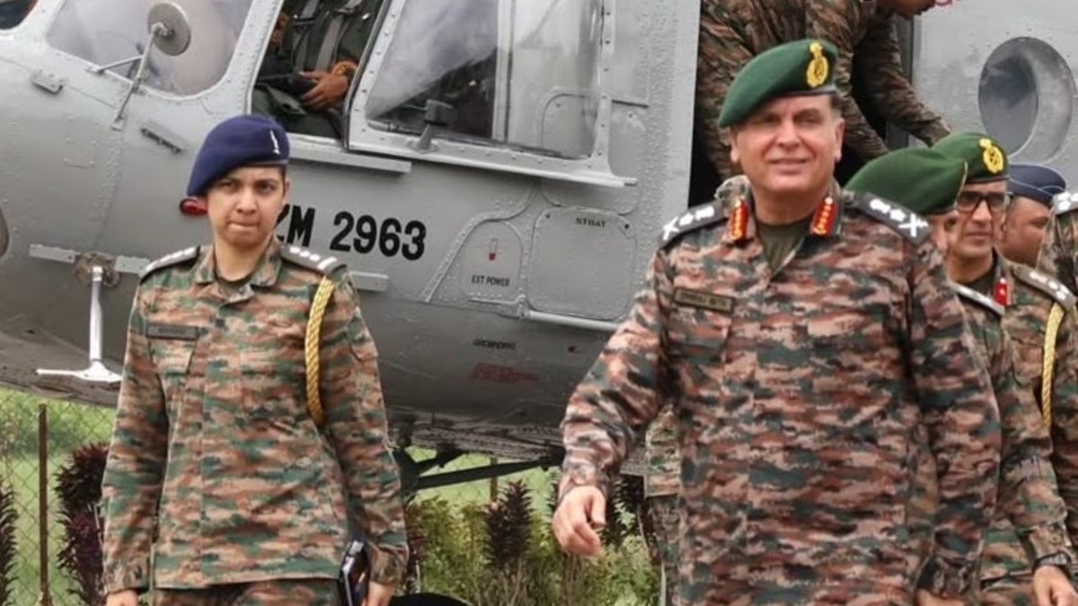 Captain Shivani Becomes First Woman ADC to Army Chief Gen Dhiraj Seth