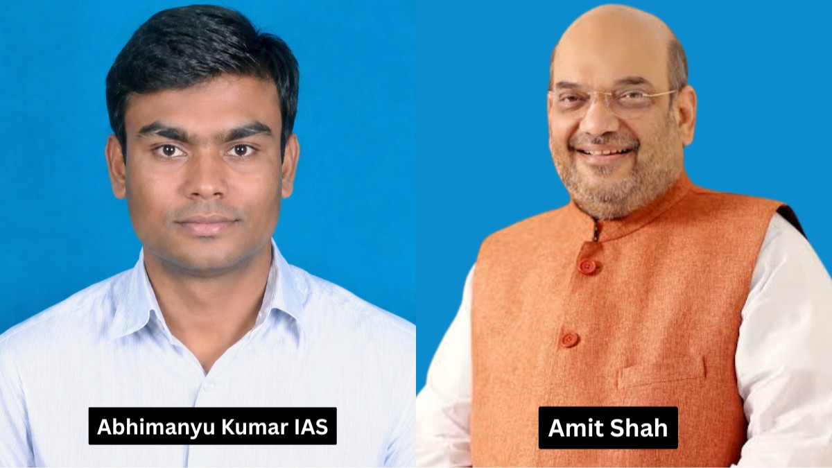 Deputation tenure of Abhimanyu Kumar as PS to Amit Shah extended
