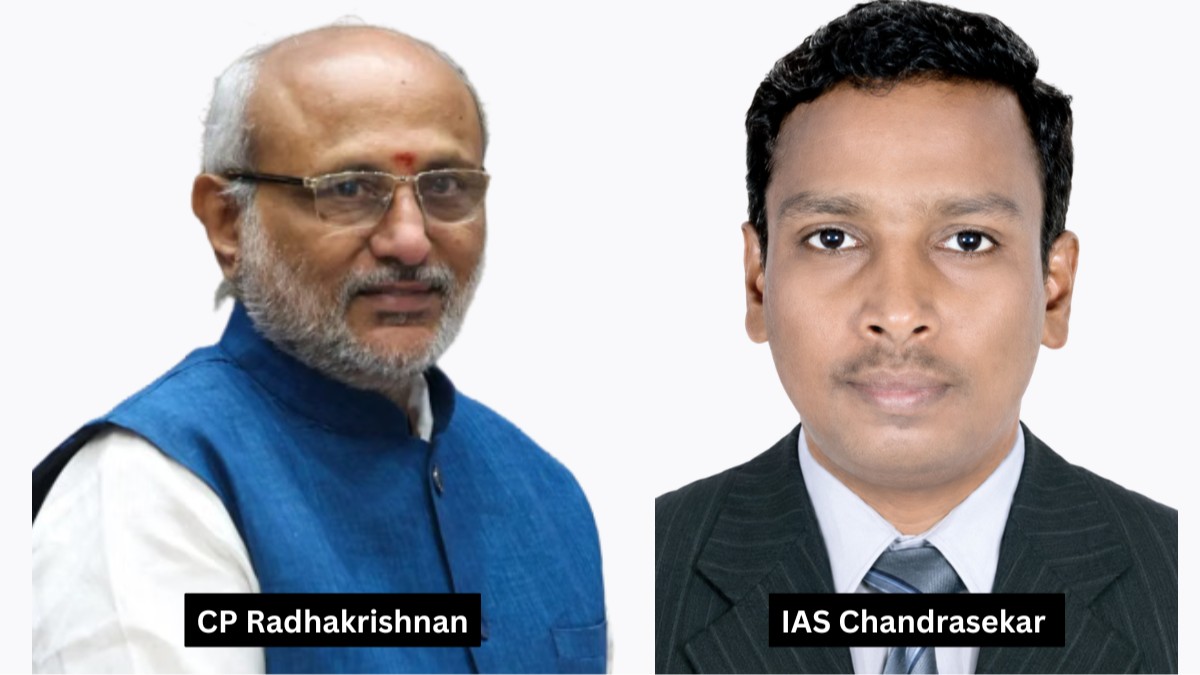 Chandrasekar, PS to Vice President, repatriated to parent cadre