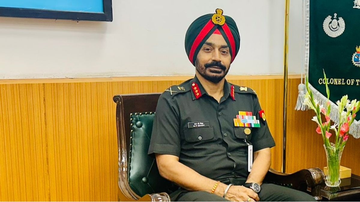 Lt Gen M P Singh is new Chief Northern Command