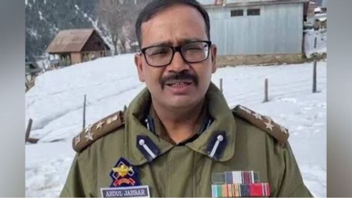 Abdul Jabbar, IPS, posted to J&K