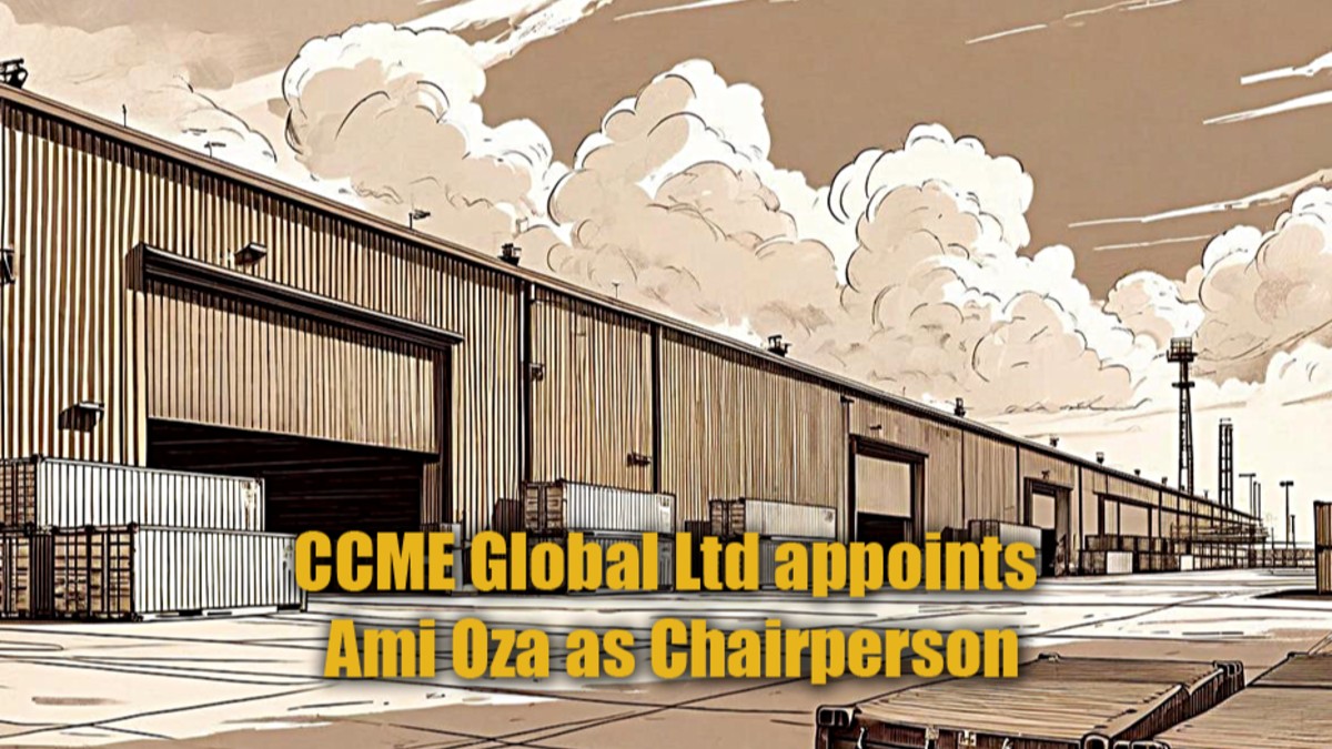 CCME Global Ltd appoints Ami Oza as Chairperson