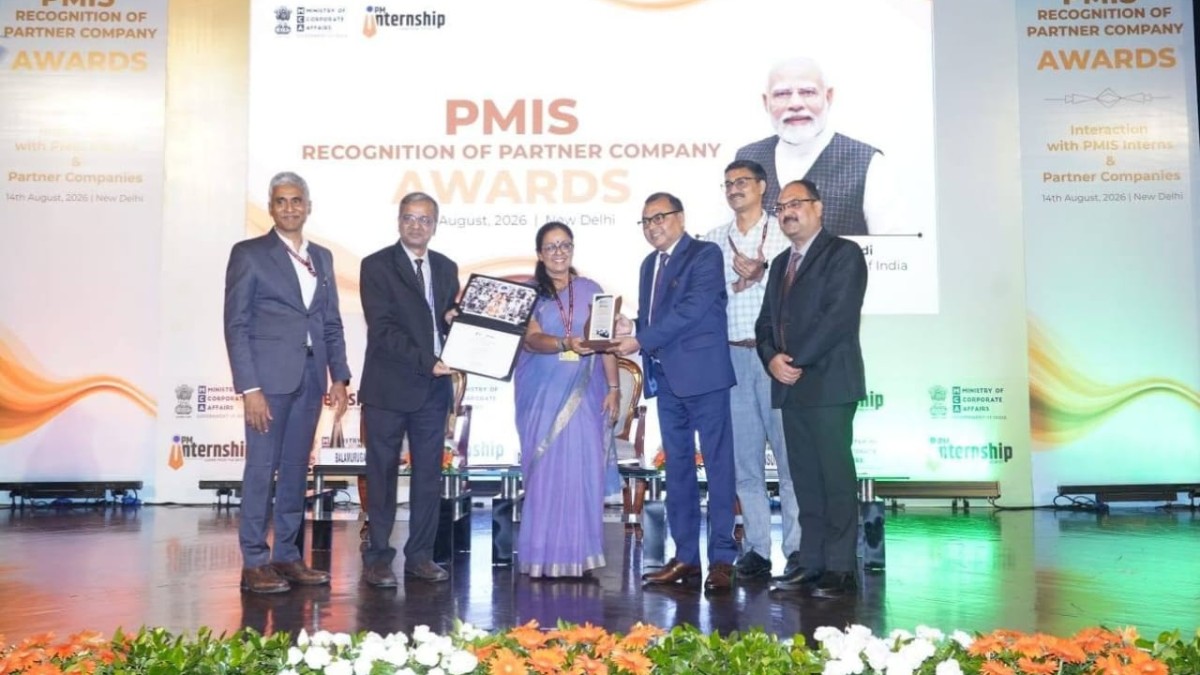 WCL honoured for contribution to PM Internship Scheme