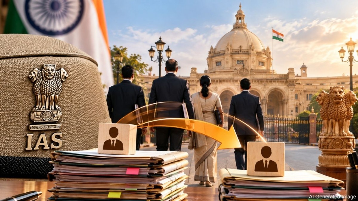 IAS officers get new postings in UP in major reshuffle
