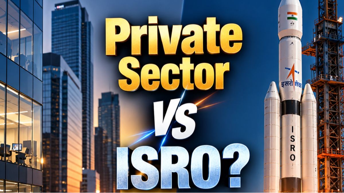 Private sector participation in space launch vs ISRO?