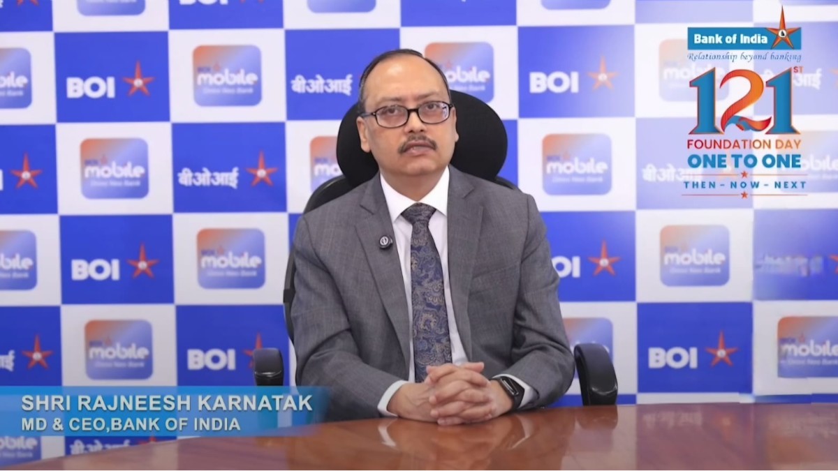 BoI completes 121 years; Rajneesh Karnatak reaffirms focus on growth and relationship beyond banking