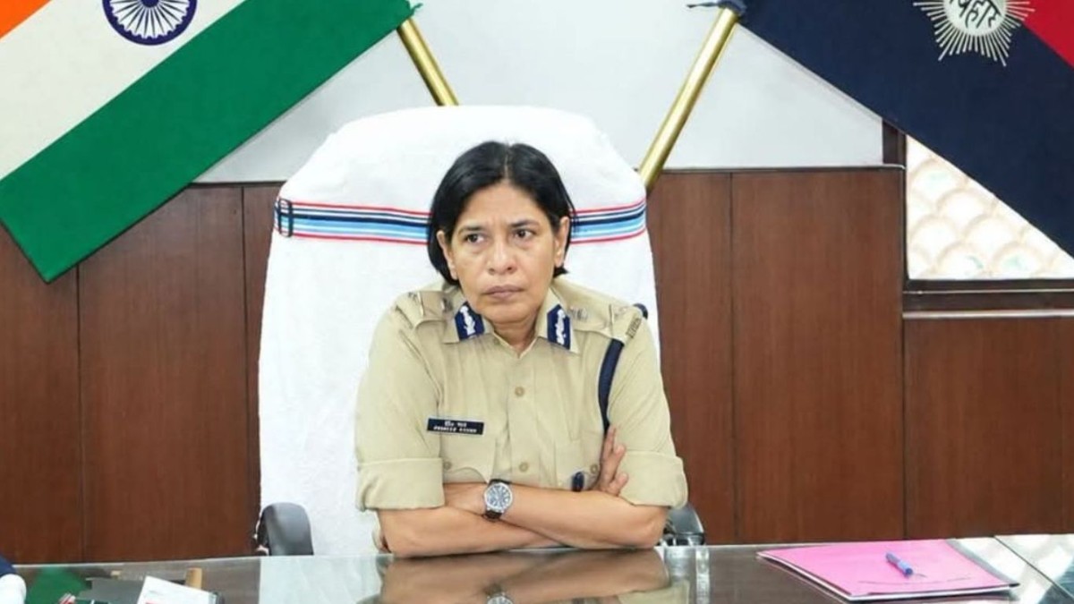 Preeta Verma is acting Director General of Police of Bihar