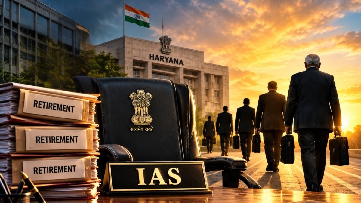 Haryana’s IAS shortage set to worsen by year end!