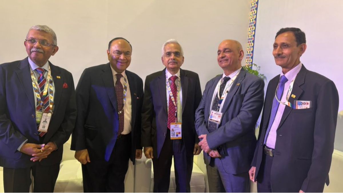 Former RBI guv Shaktikanta Das active at BRICS Summit !
