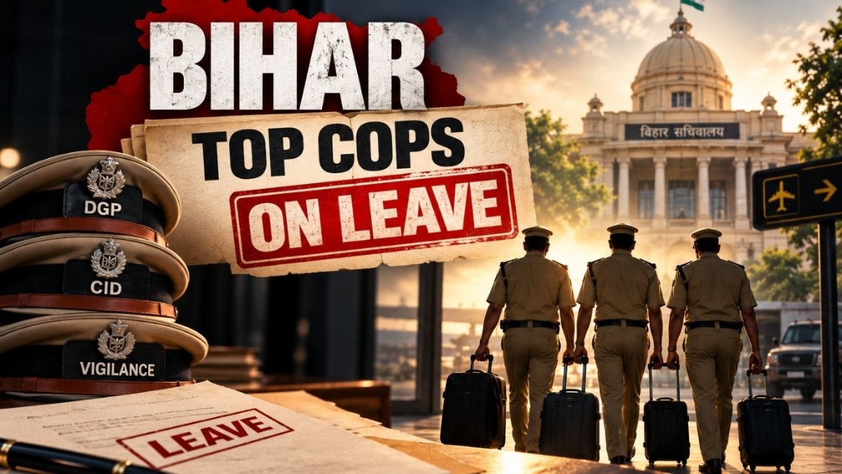 Bihar: Long leave by chiefs of 3 police organisations raise eyebrows