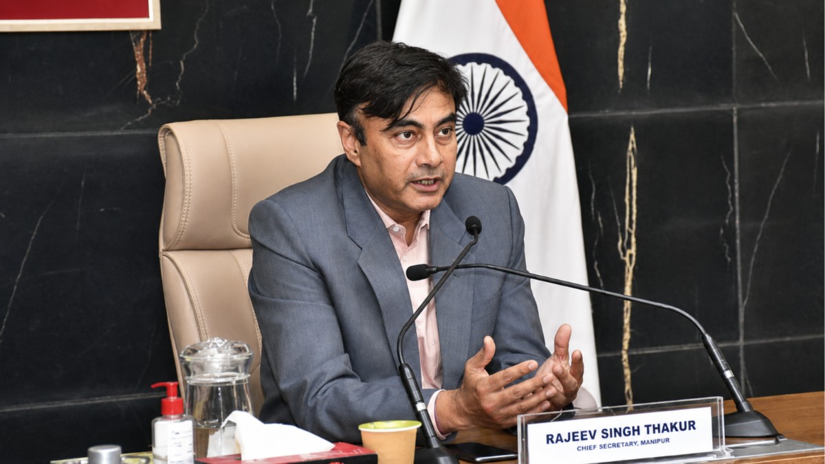 Rajeev Singh Thakur appointed Manipur Chief Secretary