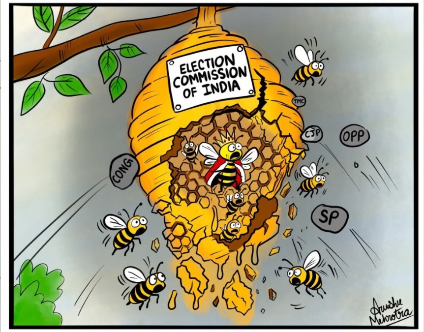 Election commission of India beehive