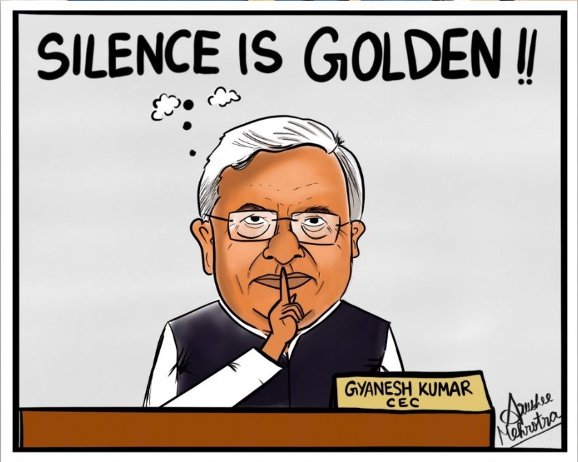 Silence is Golden : Gyanesh Kumar