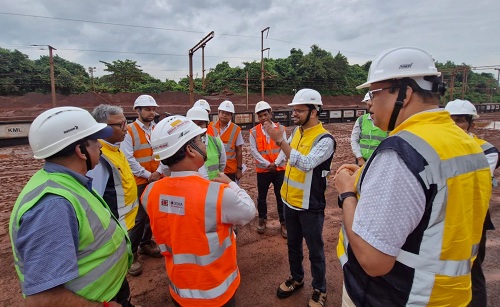 MD, OMC visits Gandhamardan & Daitari Mines