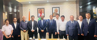 Uzbekistan delegation meets CMD, WAPCOS