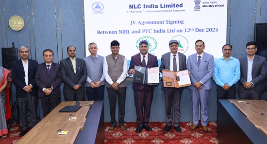NIRL and PTC India Ltd join hands to establish a green energy joint venture