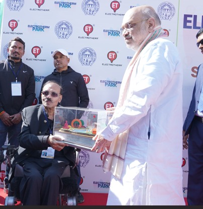 Amit Shah inaugurates Electrotherm Park in South Bopal; City gets green lung