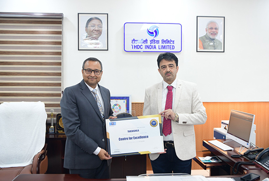 THDCIL HRD Centre awarded as a Centre of Excellence