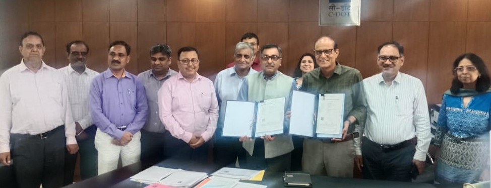 NBCC and C-DOT sign MoU to execute project worth Rs. 220 cr