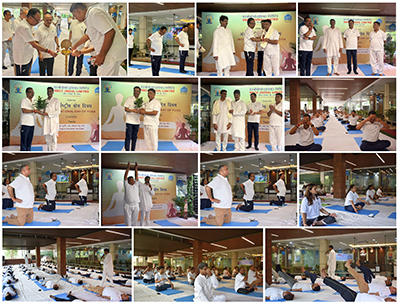 NBCC celebrates International Day of Yoga