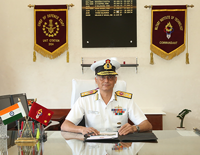 R-Admiral V Ganapathy joins as Commandant of Military Institute of Technology