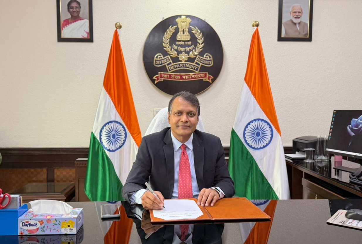 Vishvajit Sahay joins as Controller General of Defence Accounts