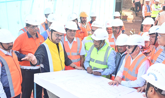 MD OMC visits, reviews Iron Ore Mines in Barbil region