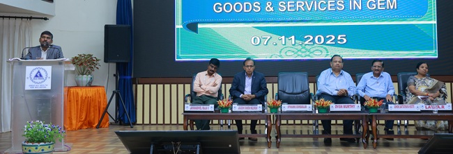 Workshop on GeM Mechanisms upholding integrity in procurement
