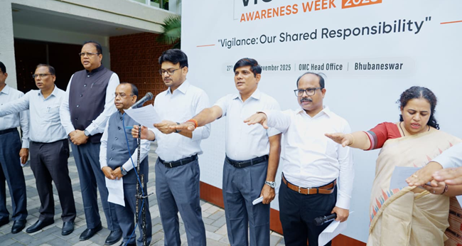 OMC observes Vigilance Awareness Week with Integrity Pledge