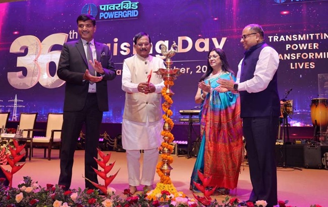 POWERGRID celebrates its 36th Raising Day