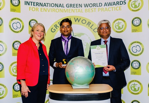 POWERGRID wins Green World Award for Excellence in Climate Change initiatives
