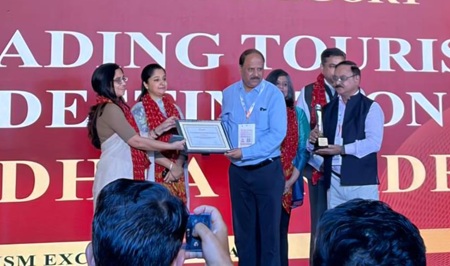 Madhya Pradesh Conferred “Leading Tourism Destination” at GITB 2026