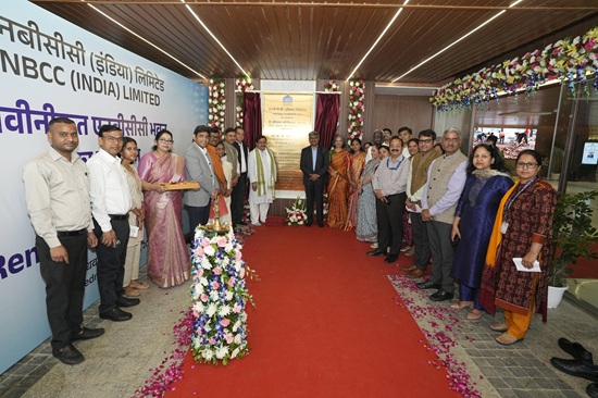 MoHUA Secretary inaugurates newly renovated NBCC corporate office at Lodhi Road