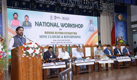 Union Minister G Kishan Reddy visits NLCIL, inaugurates national workshop