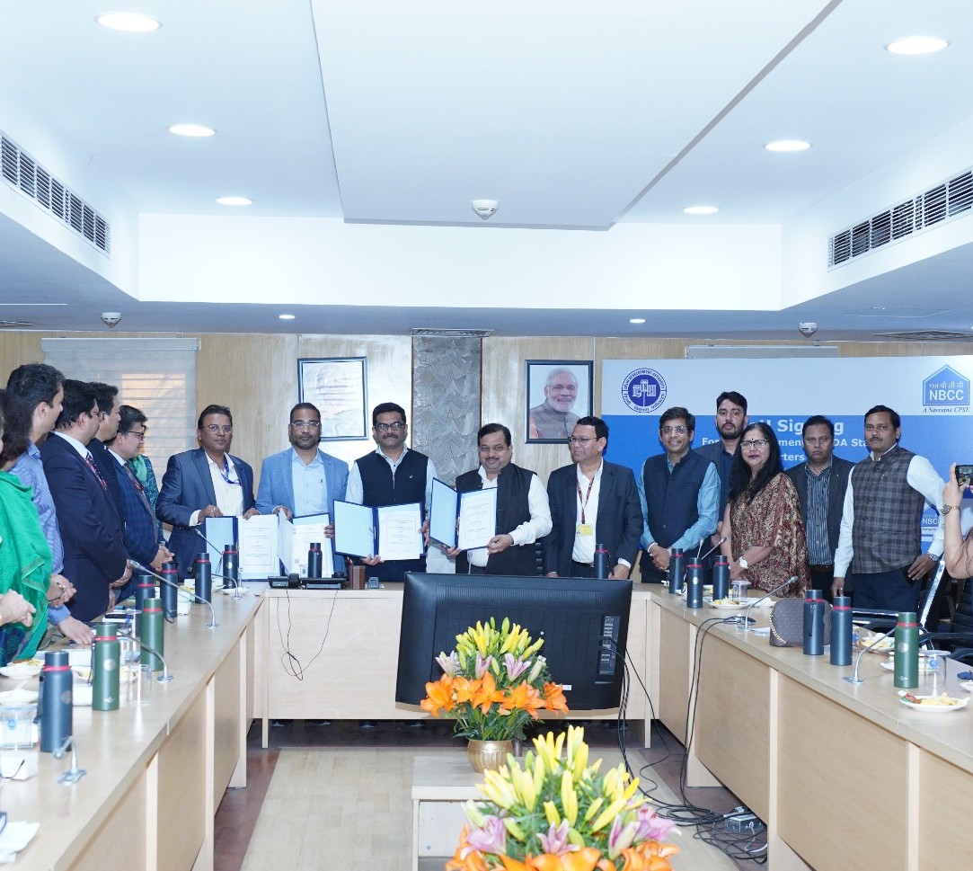 NBCC signs landmark MoU with Delhi Development Authority