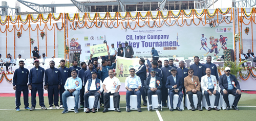 Grand Inauguration of CIL Inter-Company Hockey Tournament 2025â€“26 at SECL