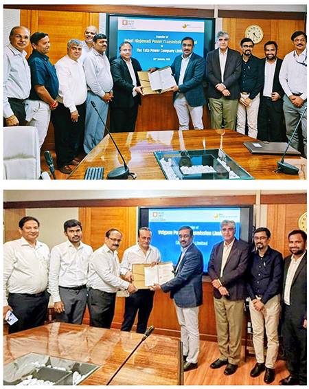RECPDCL hands over two Intra-State Transmission Project SPVs