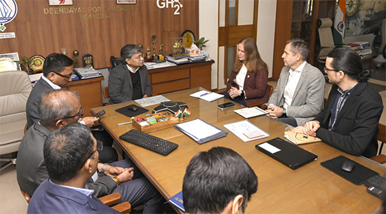 Danish delegation visits Deendayal Port Authority, Kandla