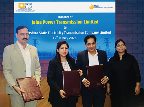 RECPDCL hands over Jalna Power Transmission Limited