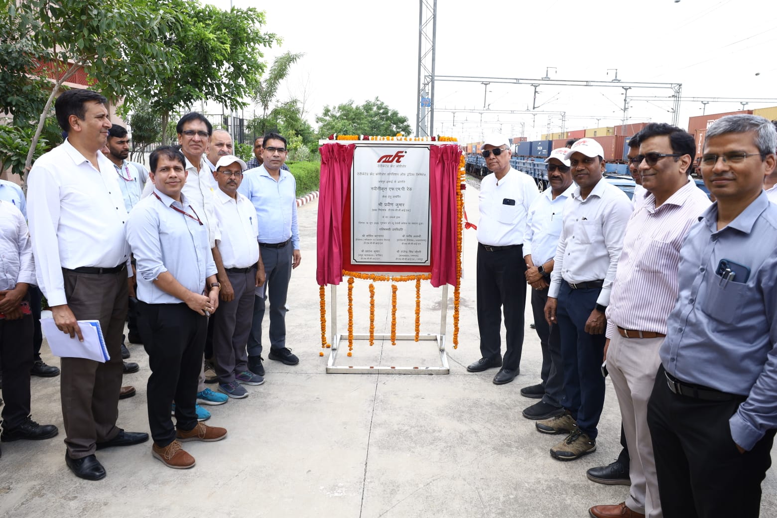 DFCCIL MD reviews infrastructure, business development and sustainability initiatives