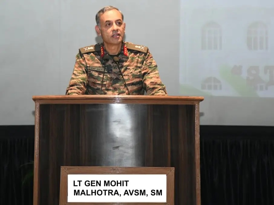 Lieutenant General Mohit Malhotra is GOC-IN-C South Western Command