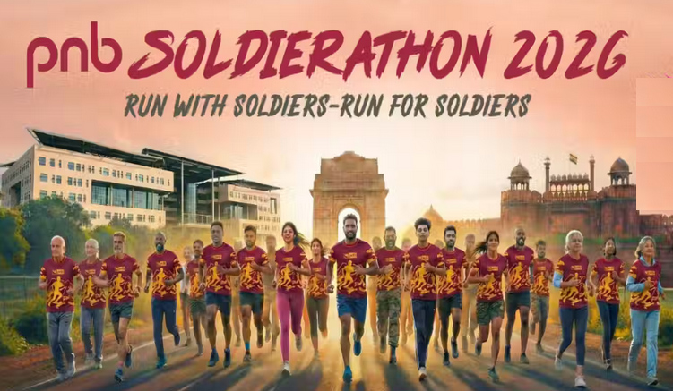 PNB Soldierathon Delhi 2026 - Run With Soldiers - Run For Soldiers on April 5