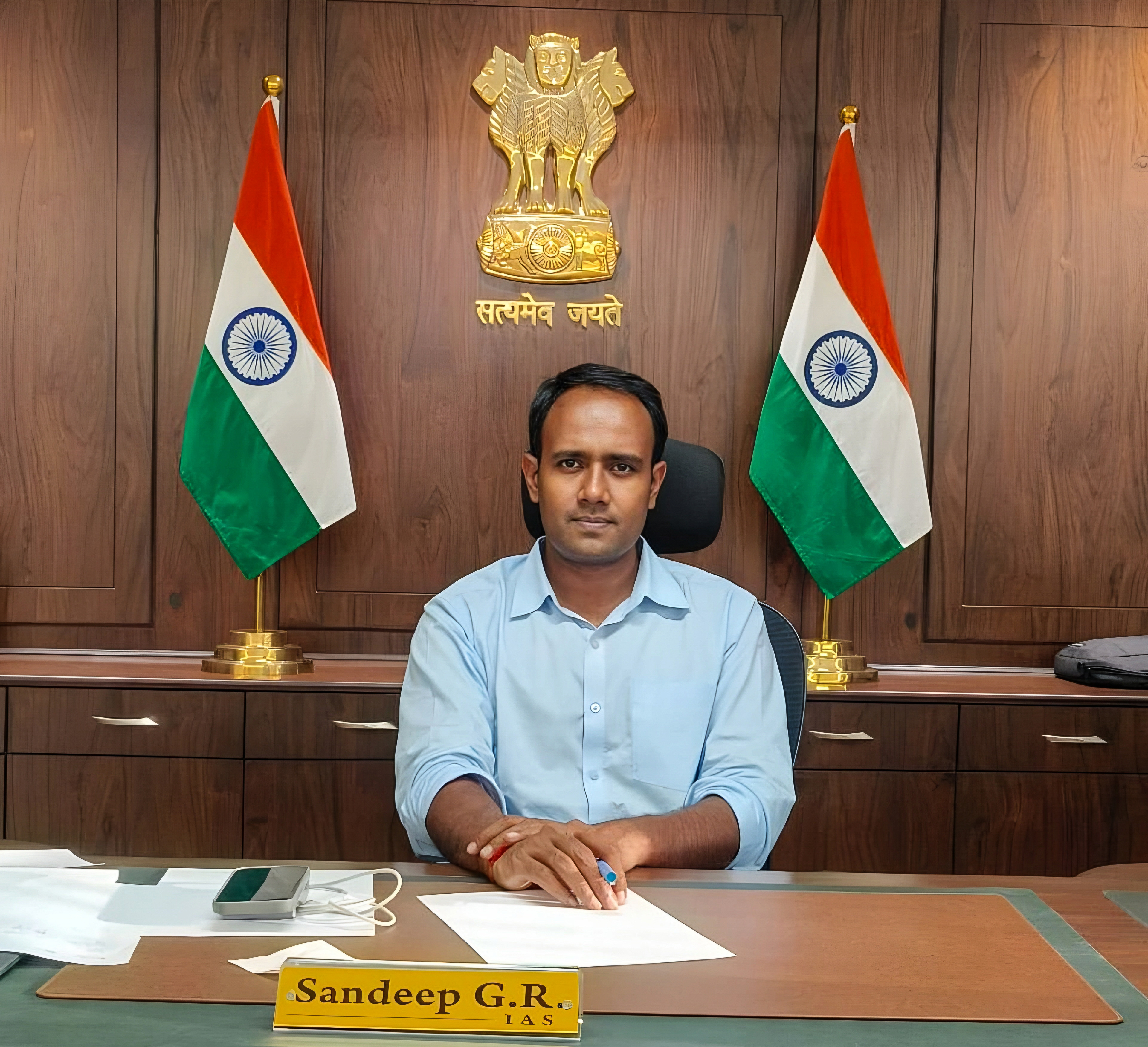 Fruit Forest, Libraries and Nutrition Drives: IAS Sandeep G Râ€™s development push in Sagar, MP
